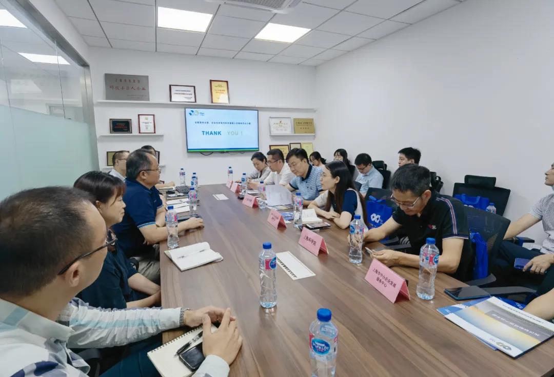 普陀区金融办及天地软件园园区领导一行莅临欧普泰进行上市辅导工作(图2)